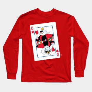 Queen of Hearts Long Sleeve T-Shirt